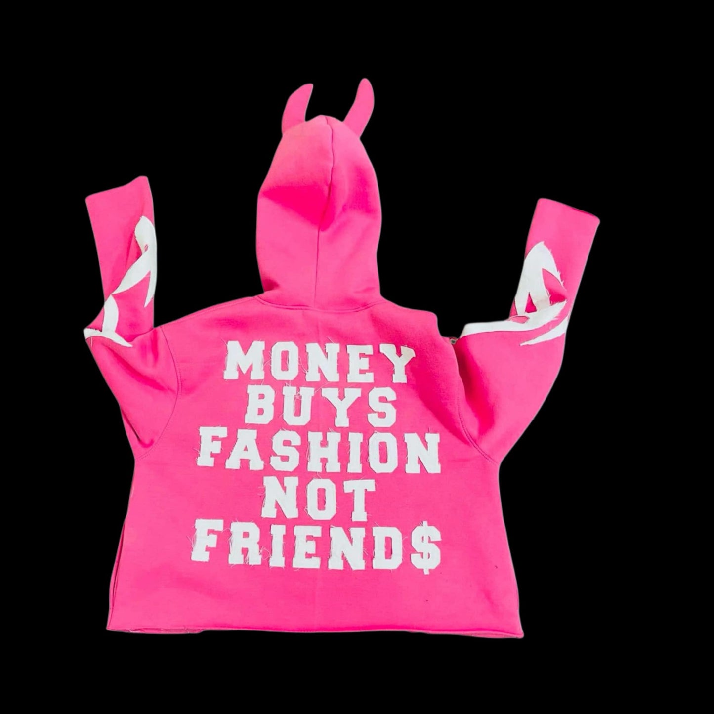 FOF Cropped Hoodie - Blossom Pink