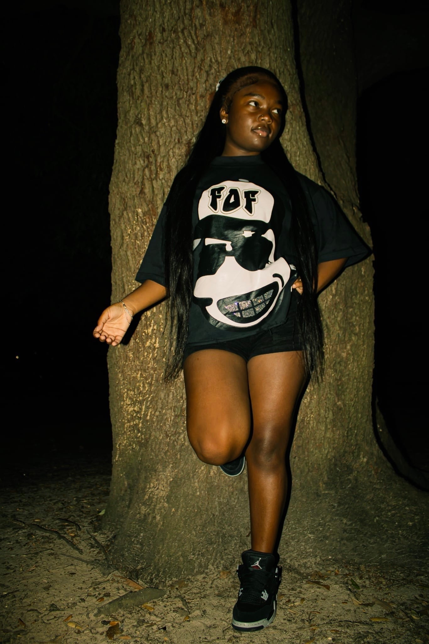 FOF Oversized Tee - Black Edition (Fashion Over Friends)
