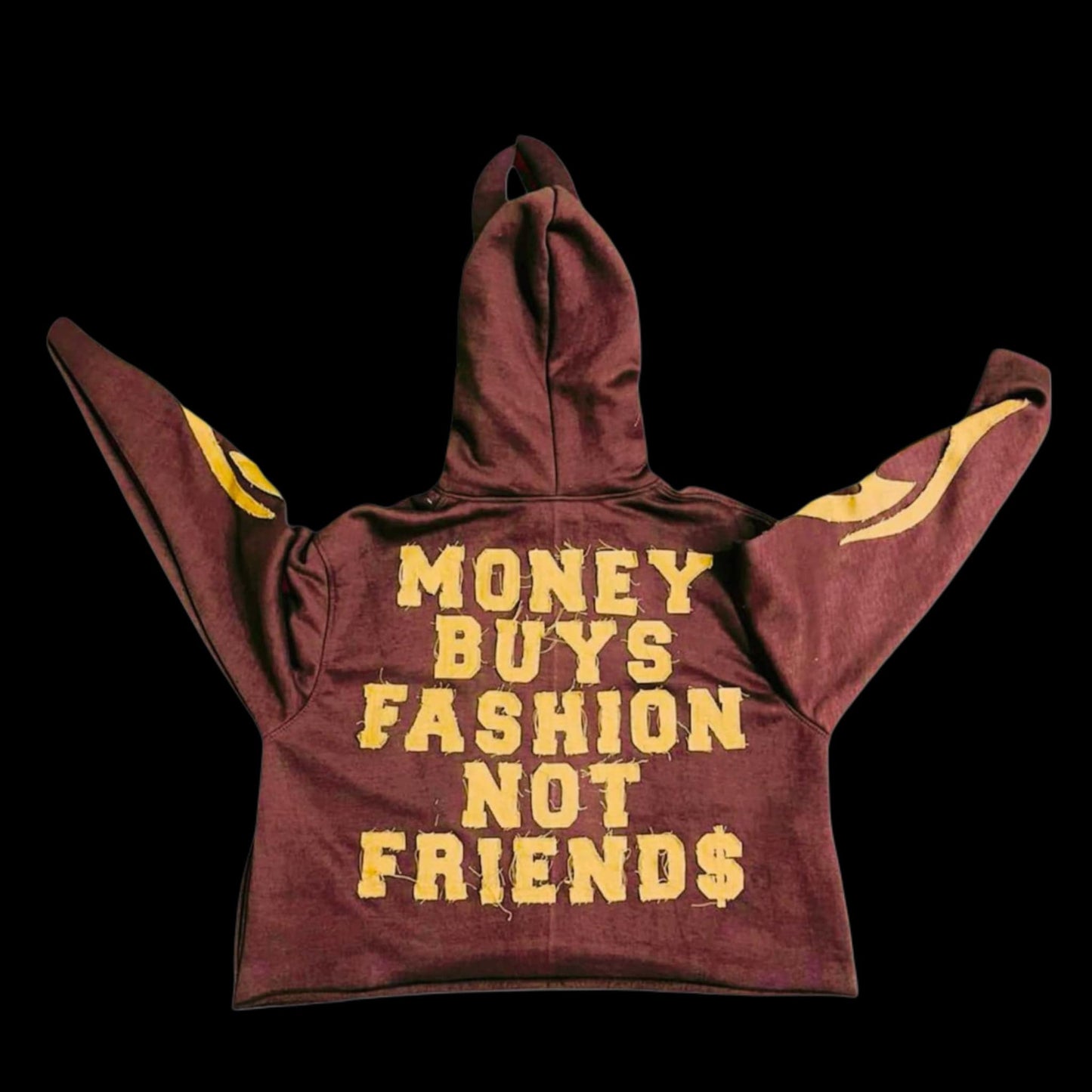 FOF Cropped Hoodie - Cocoa & Hazel Brown