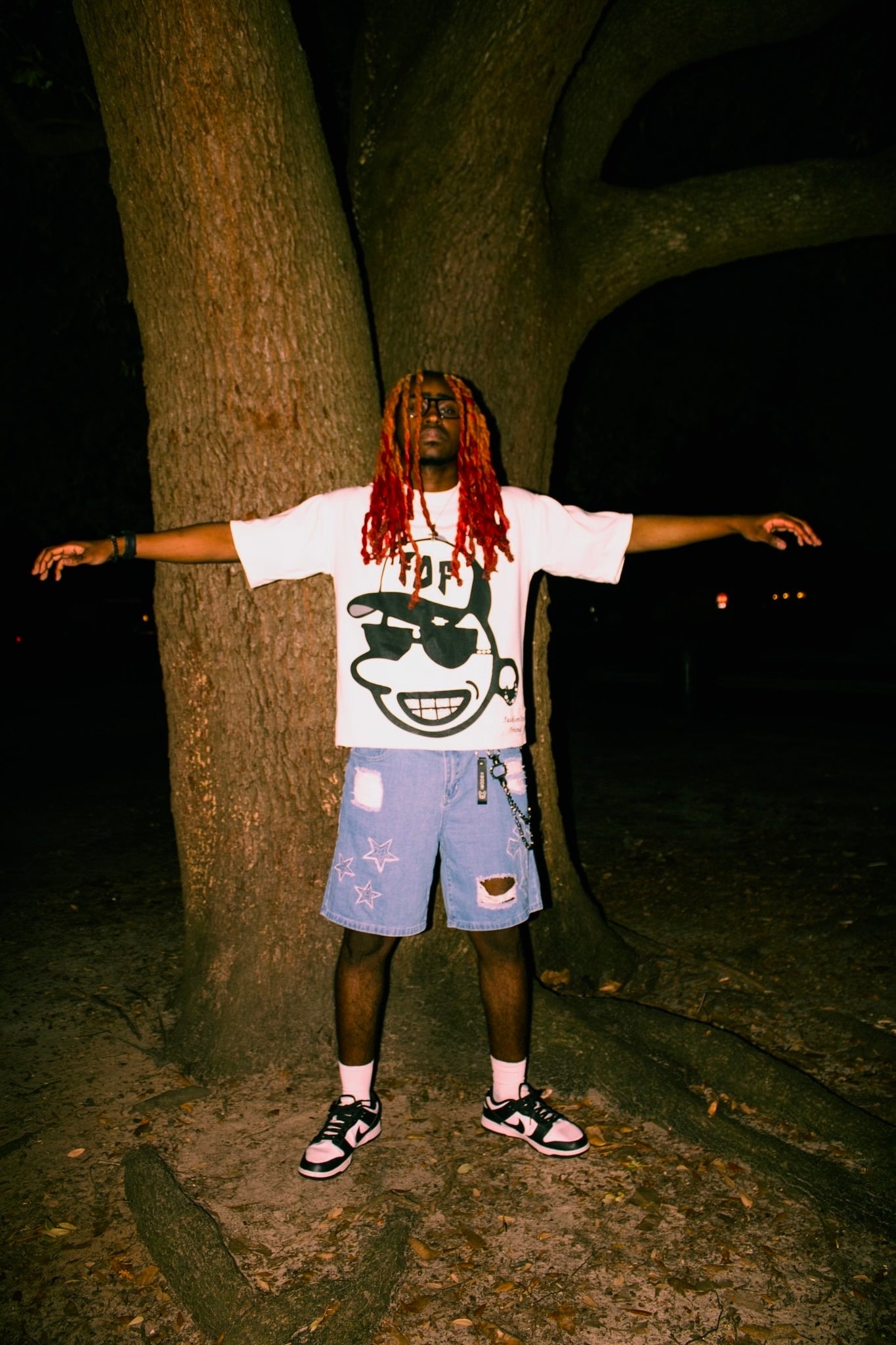 FOF Oversized Tee - Crisp White  (Fashion Over Friends)