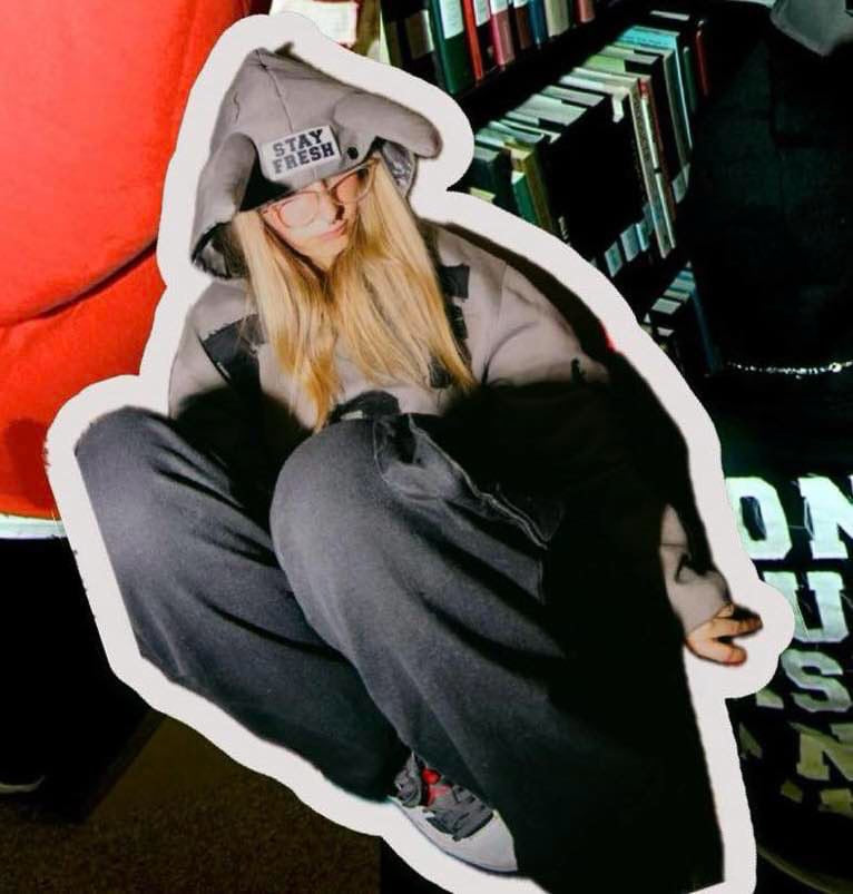 FOF Cropped Hoodie - Classic Gray